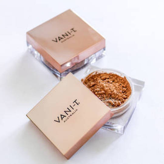Gift Set - VANI-T Mineral Powder Foundation - Toffee image 1
